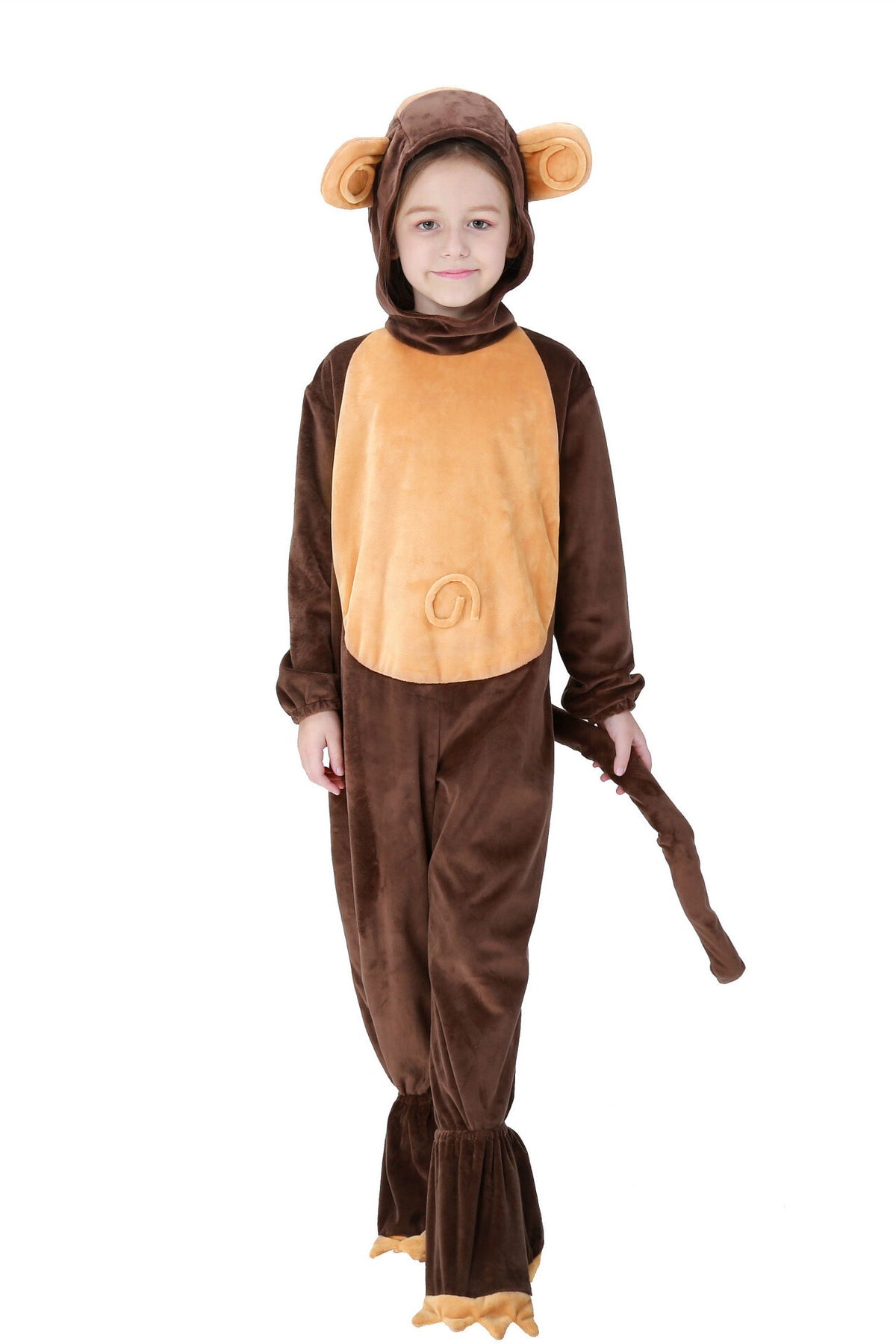Monkey Onesie Animal Costume For Kids