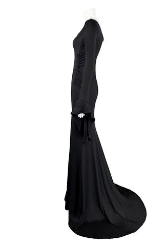 The Addams Family Morticia Addams Halloween Costume for Adults