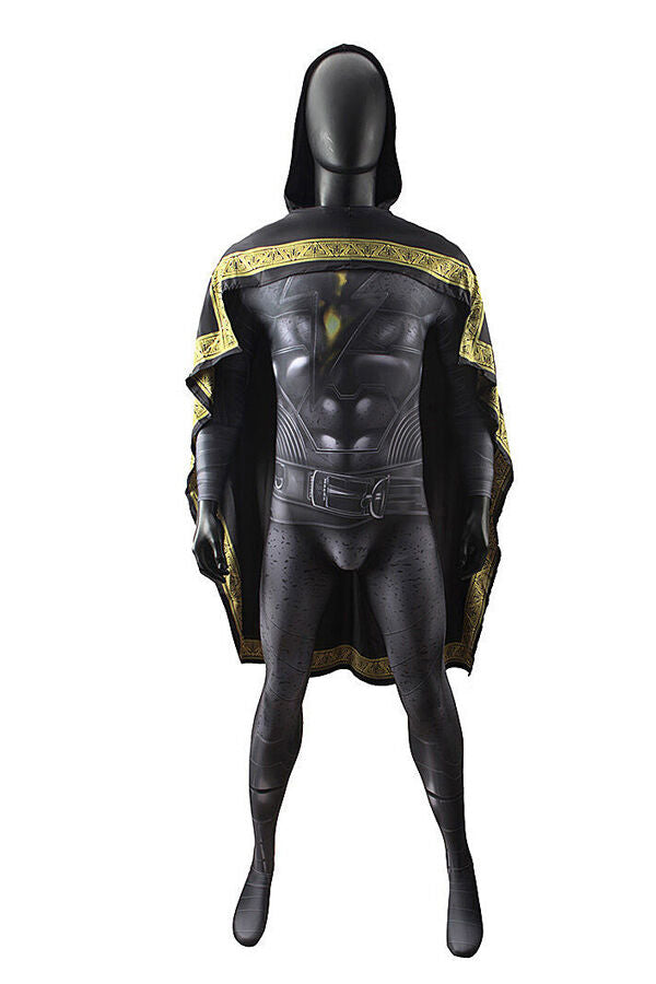 Movie Black Adam Jumpsuit Costume For Adult