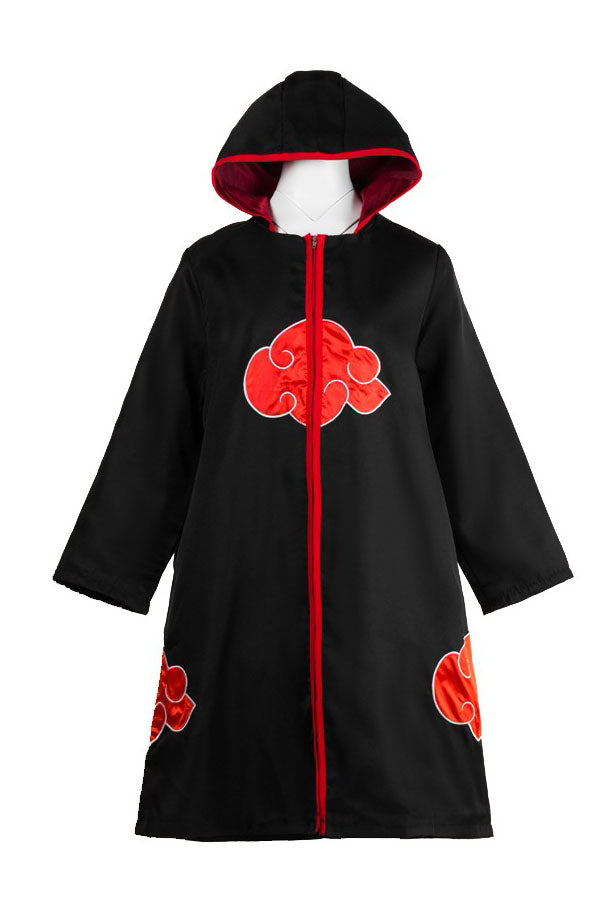 Cosplay Naruto Akatsuki Group Robe Cloak Costume For Kids And Adult