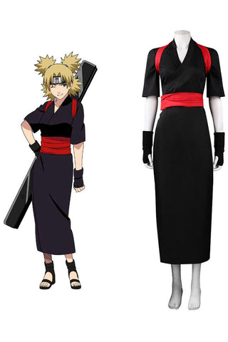 Naruto Temari Nara Cosplay Costume Suit For Adult