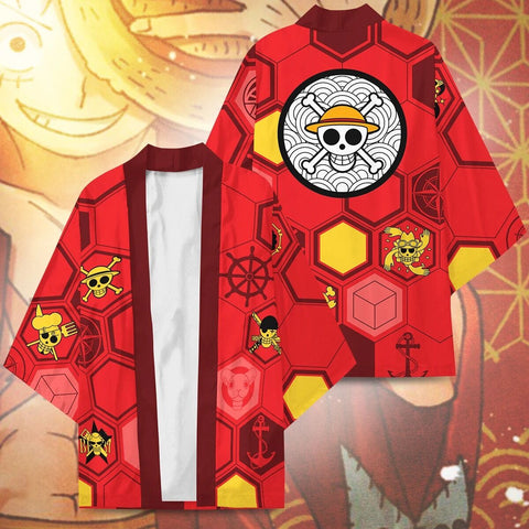 One Piece Kimono Cloak Costume