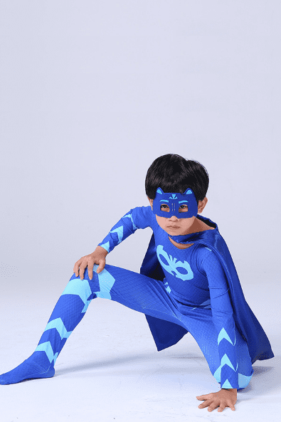PJ Mask Costume with Cape Kids Halloween Costume