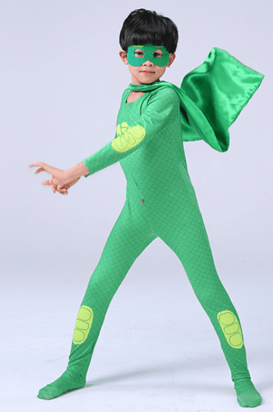 PJ Mask Costume with Cape Kids Halloween Costume