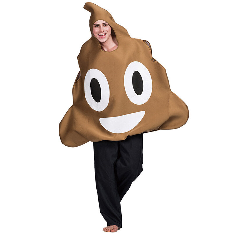 Adult Poop Emoji Halloween Costume