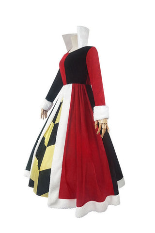 Queen of Hearts Costume, Alice in Wonderland Halloween Costume for Adults