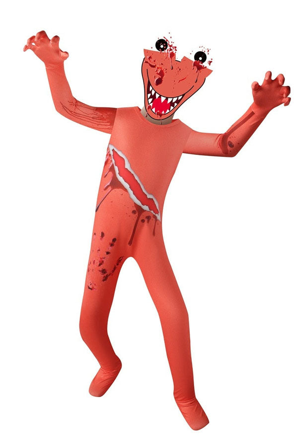 Kids' Rainbow Friends Red Monster Halloween Costume
