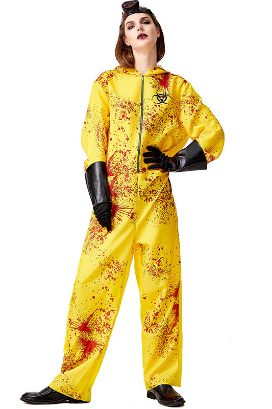 Resident Evil Hazmat Protective Costume For Adult