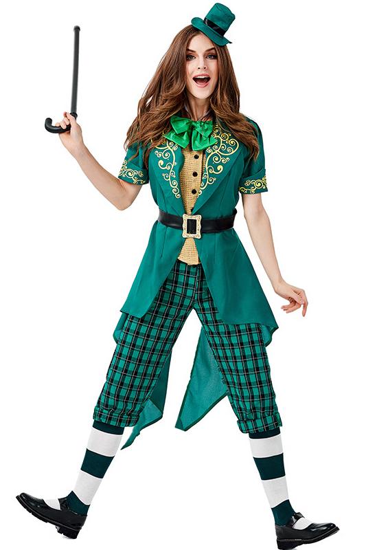 Womens Leprechaun Costume Saint Patrick's Day Outfit