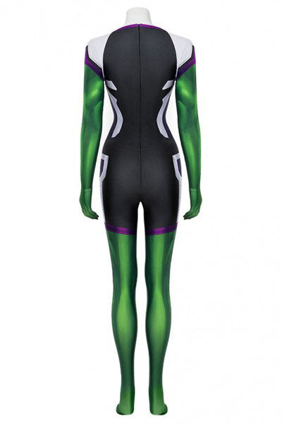 She Hulk Jumpsuit Outfits Cosplay Costume