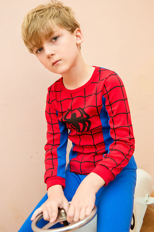 Spiderman Long Sleeve Pajama For Boys