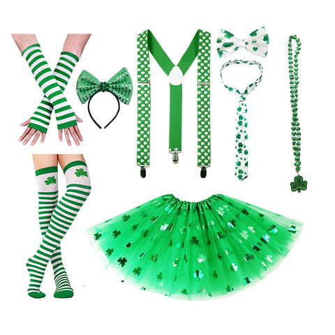 St Patrick's Day Legging and Tutu Accessories