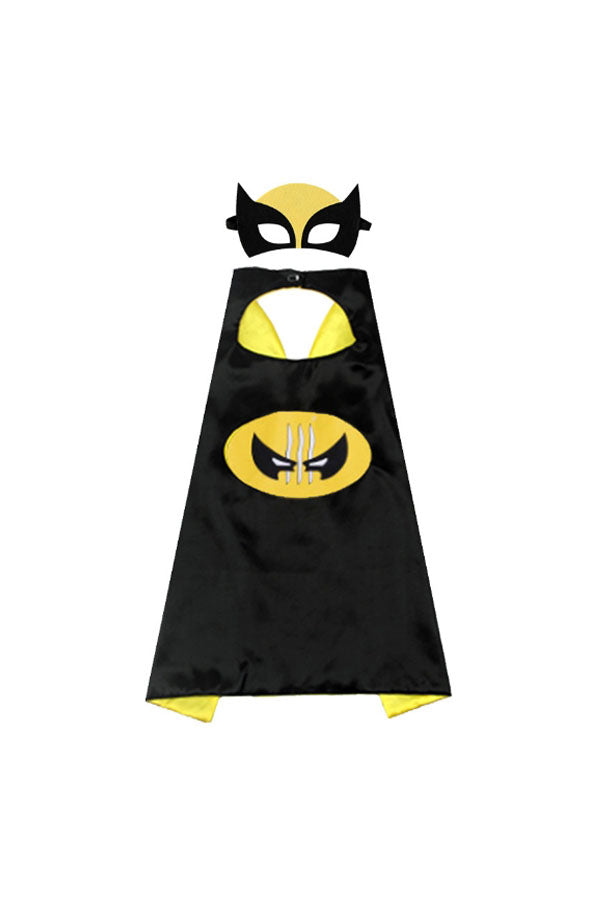 Superhero Cape And Masks Cosplay Dress Up For Kids