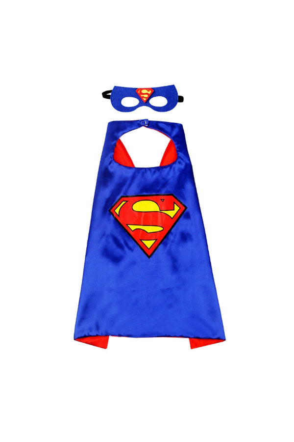 Superhero Cape And Masks Cosplay Dress Up For Kids