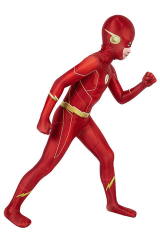Halloween The Flash Superhero Costume Cosplay Suit For Boys And Adult