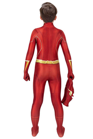 Halloween The Flash Superhero Costume Cosplay Suit For Boys And Adult
