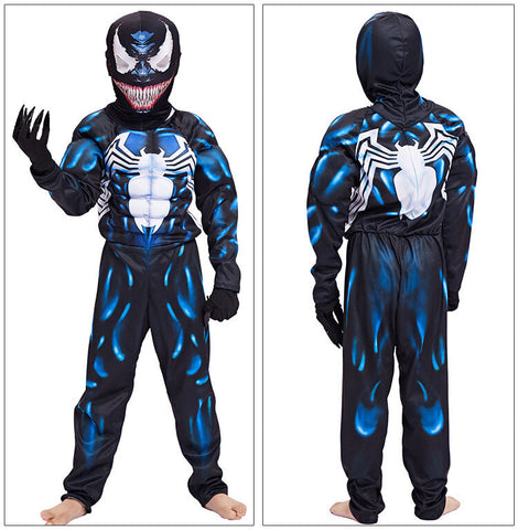 Kids' Venom Suit Costume, Gloves Not Included.