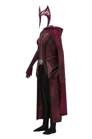 Wanda Vision Cosplay Scarlet Witch Costume For Adult And Kids