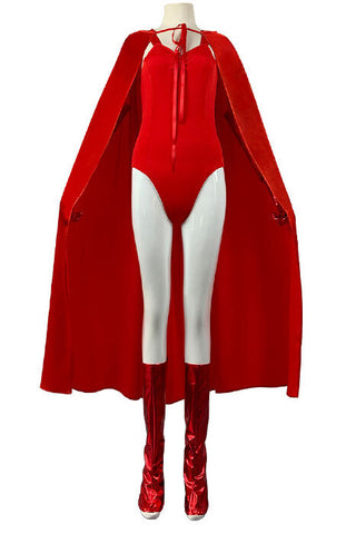 WandaVision Scarlet Witch Wanda Maximoff Cosplay Costume