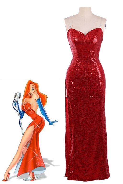 Who Framed Roger Rabbit Sexy Jessica Costume For Adult