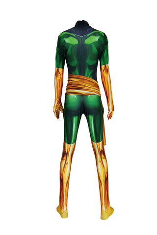 X-Men Phoenix Jean Grey Red Green Bodysuit Costume For Adult And Kids