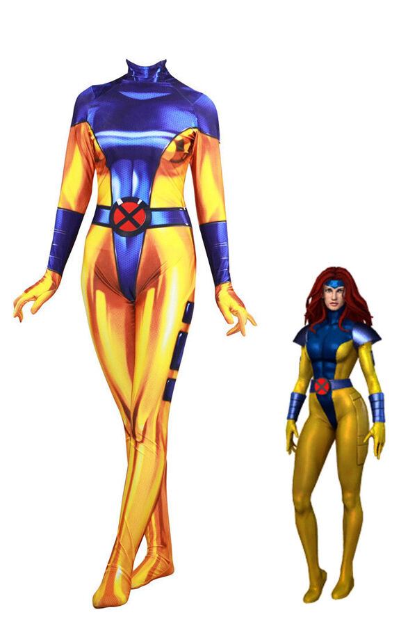 X-Men Phoenix Jean Grey Cosplay Costume For Adult And Kids