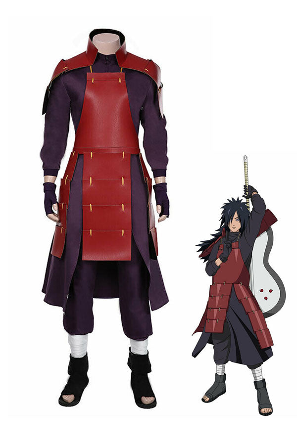 Naruto Madara Uchiha Fighting Suit Costume