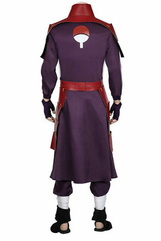 Naruto Madara Uchiha Fighting Suit Costume