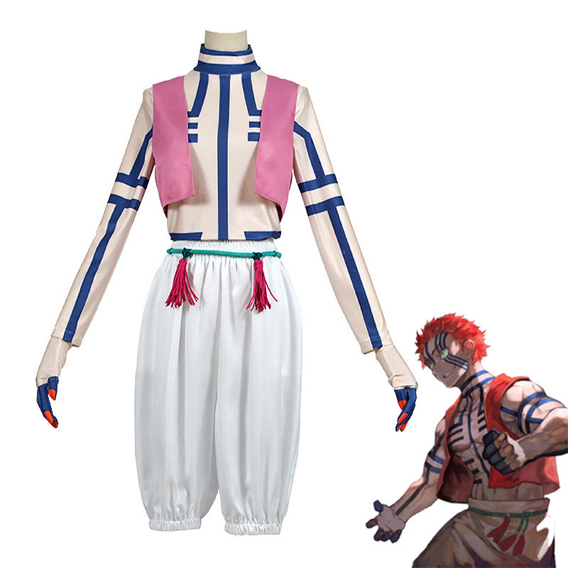 Akaza Costume Set For Adult Demon Slayer