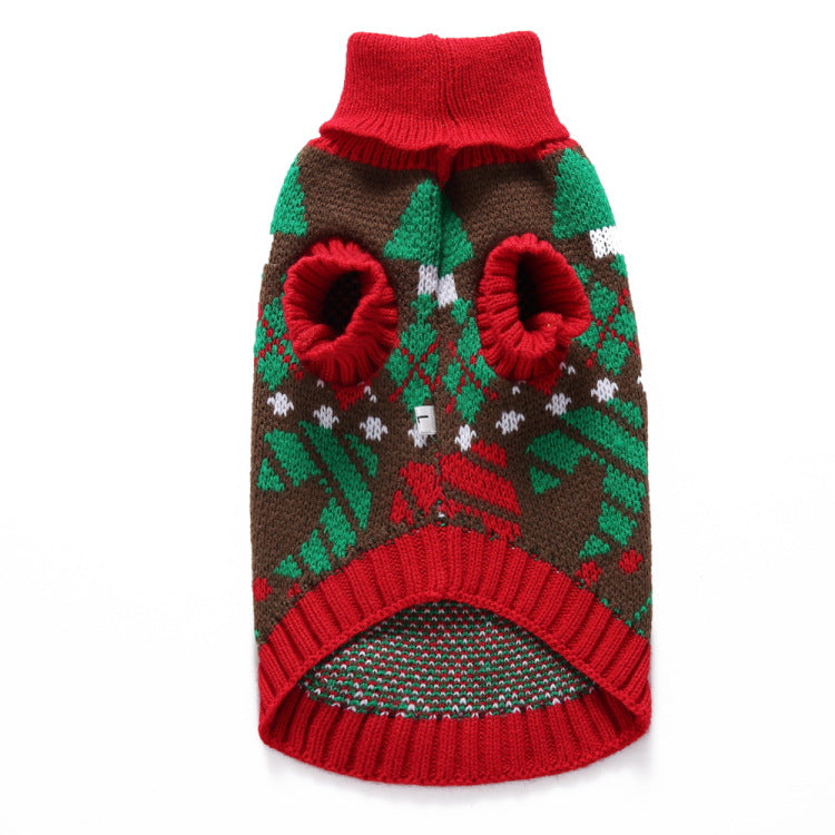 Pet Christmas Costume. Sweater for Dogs and Cats