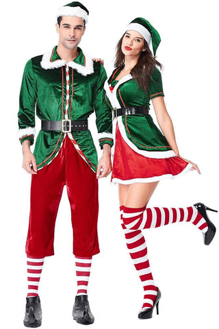 Christmas Elf Costume For Men