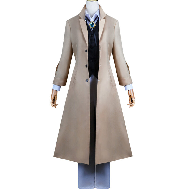 Dazai Osamu Cosplay Outfit. Bungo Stray Dogs Cosplay Costumes