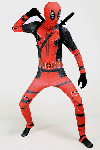 Deadpool Costume For Adult Men and Kids