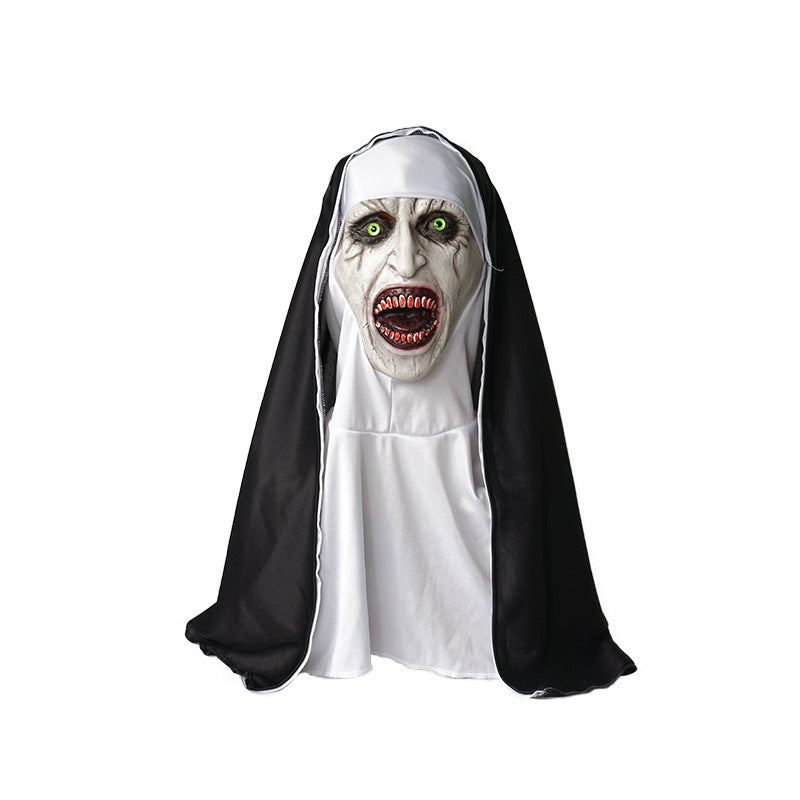 the nun mask costume