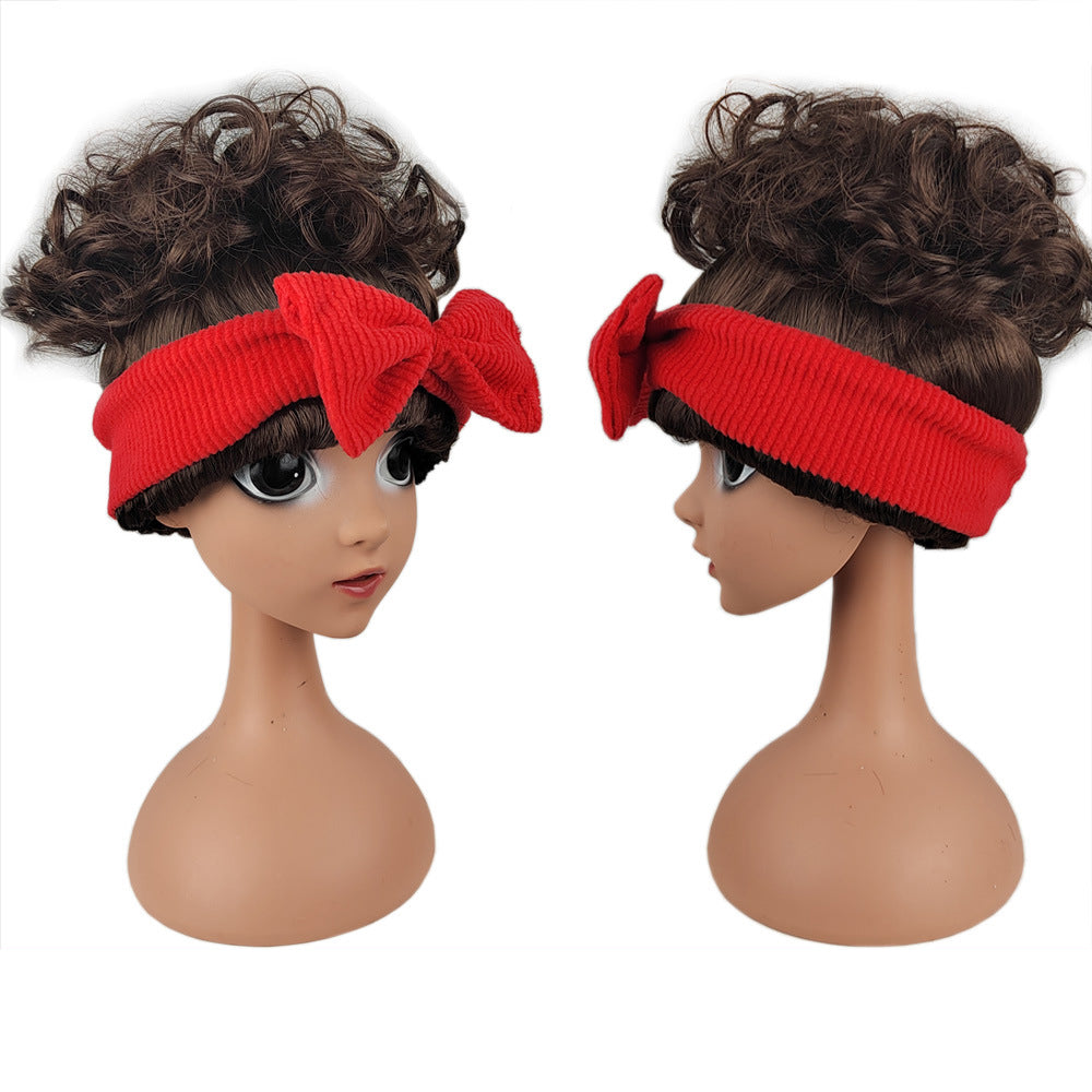 Encanto Dolores Wig Costume for Kids and Adults