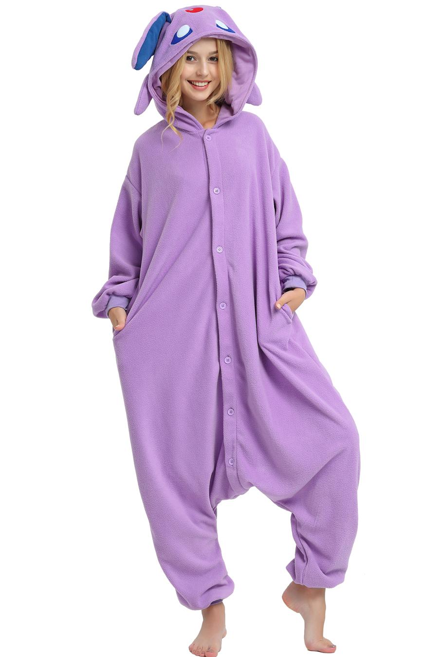 Pokemon Espeon Onesie For Adults and Teenagers