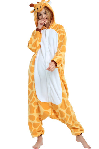 Giraffe Onesie Kigurumi Costume For Adults And Teenagers