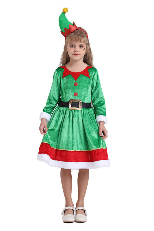 Princess Dress Christmas Costume for Girls