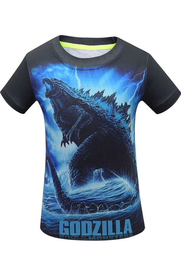 Godzilla T-Shirt For Boys Kids