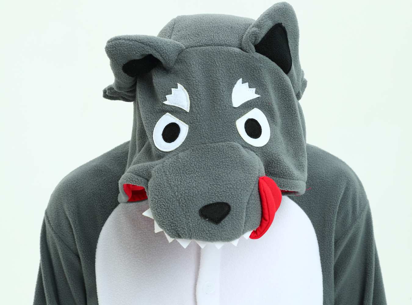 Grey Wolf Onesie For Adults and Teenagers