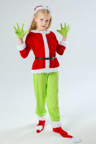 Kid's Grinch Costume For Christmas