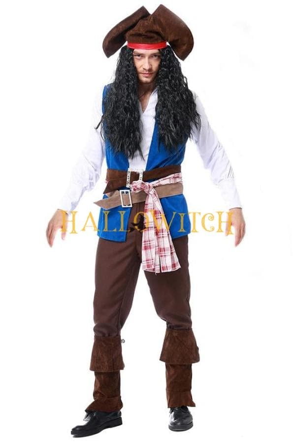 Halloween Pirate Costume For Adult Men Pirates