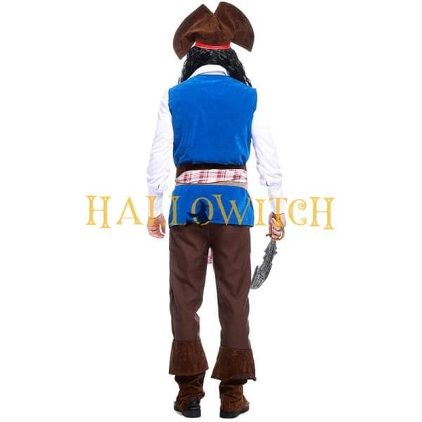 Halloween Pirate Costume For Adult Men Pirates