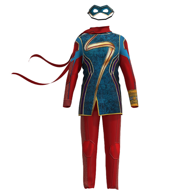 Ms Marvel Costume For Kids and Teens.