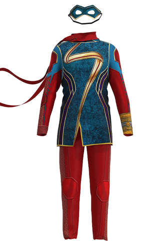 Ms Marvel Costume For Kids and Teens.