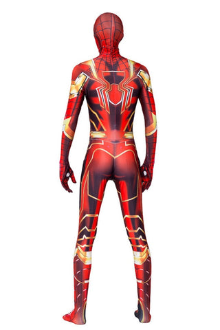 Golden Iron Spider Costume, Spider-Man Halloween Costume