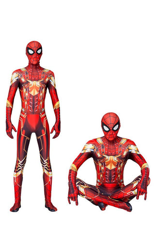 Golden Iron Spider Costume, Spider-Man Halloween Costume