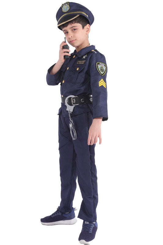 Halloween Police Costume For kids