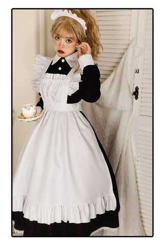 Cosplay Traditional French Maid Costume,Two Style