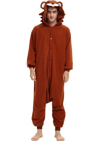 Pedobear Brown Bear Onesie For Adults and Teenagers